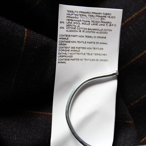 BNWT AW20 DSQUARED2 PREPPY STRIPE PATTERN SHIRT 48 & 52 - Picture 11 of 15
